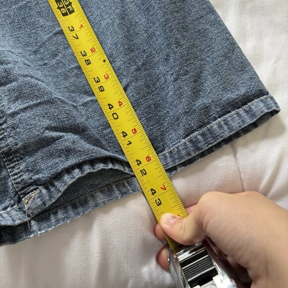 Vintage 90s Y2K Freestyle Low Rise Baggy Denim Jeans Womens Size 20 Grunge Indie - Picture 6 of 10